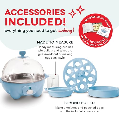 Egg Cooker 6 Capacity Electric Auto Shut Off Black a7