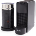 Nespresso Essenza Mini Espresso Machine by Breville with Milk Frother,20.3 fl oz, Piano Black