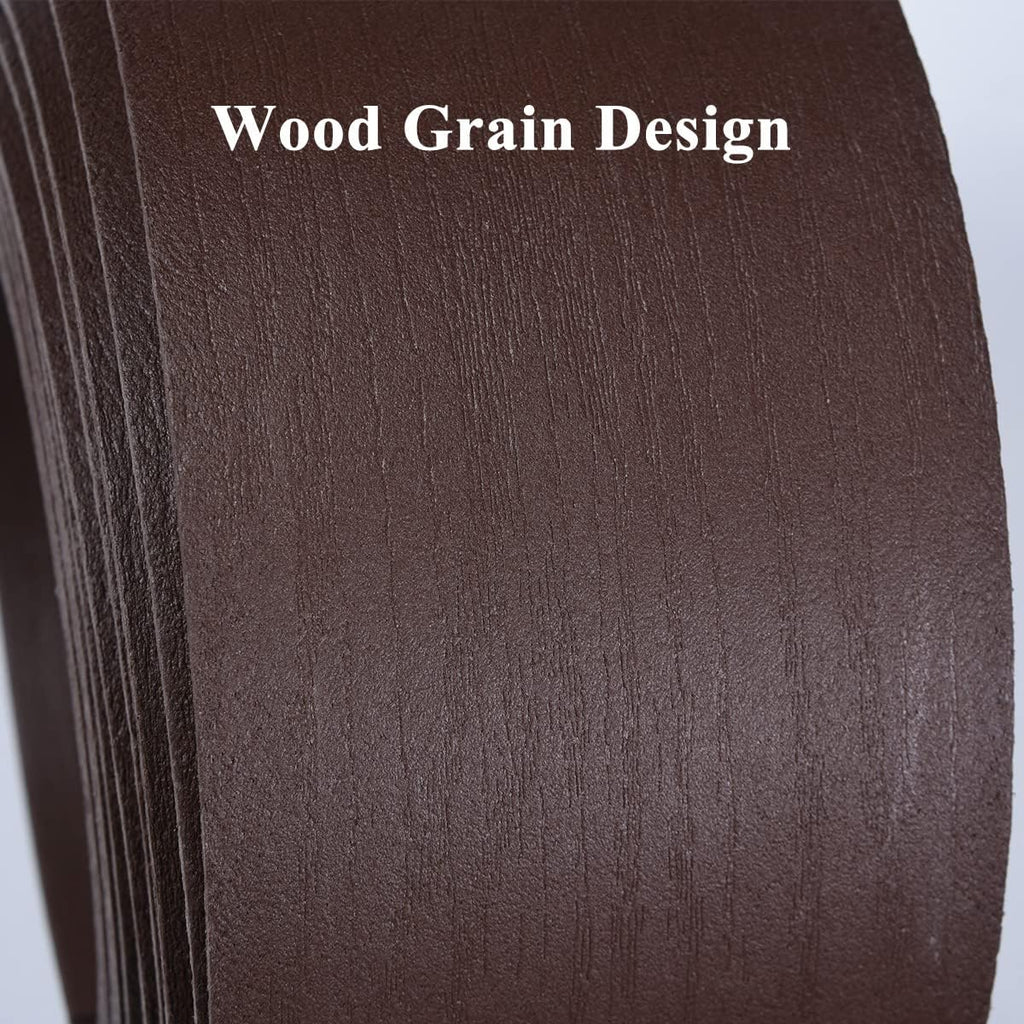 Landscape Edging Coil 40ft 5in with Stakes Brown k7