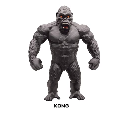 Godzilla vs Kong 2" Mini Monster 6 Pack, Multi Coloured V40750