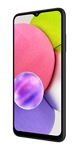SAMSUNG Galaxy A03s Cell Phone, Factory Unlocked, 32GB, Black U154