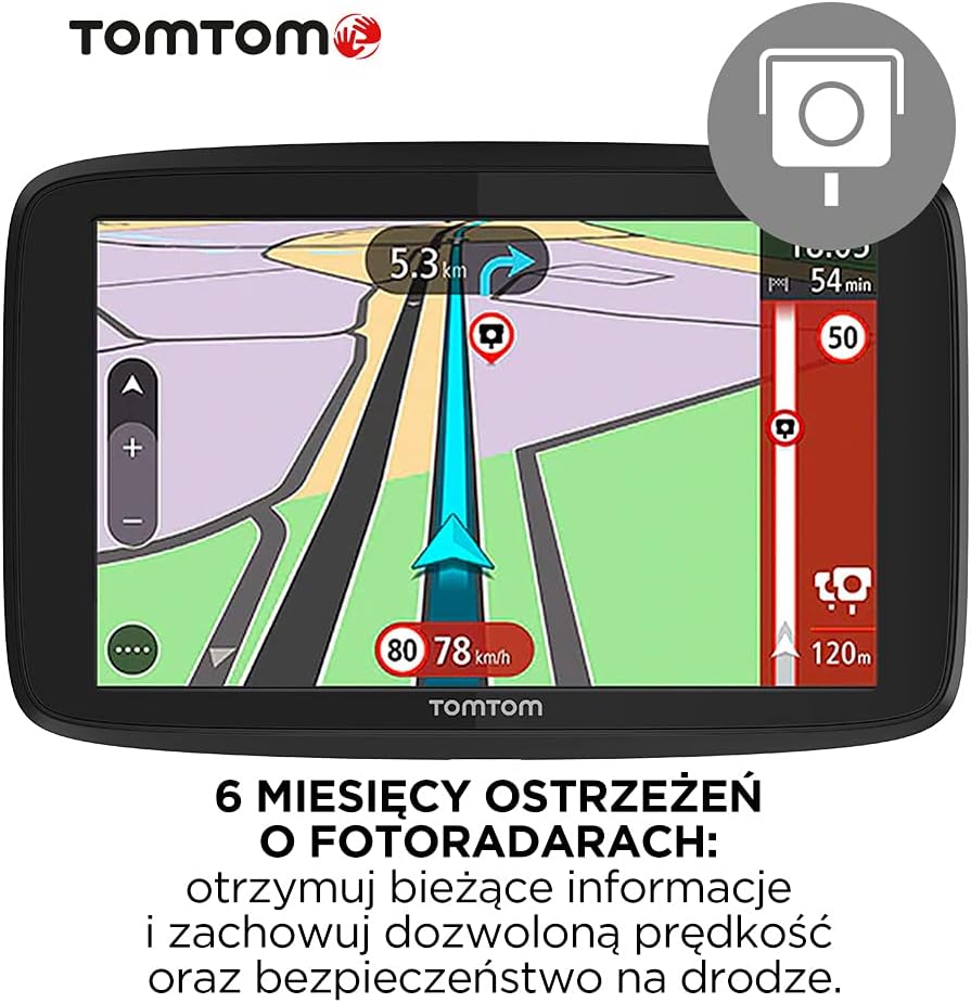 TomTom GO Essential 6 Inch Car Sat Nav with EU Maps and Traffic Alerts E62899