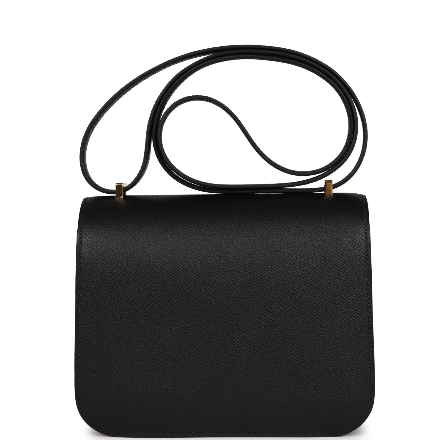 Black Epsom Leather Crossbody Bag k7