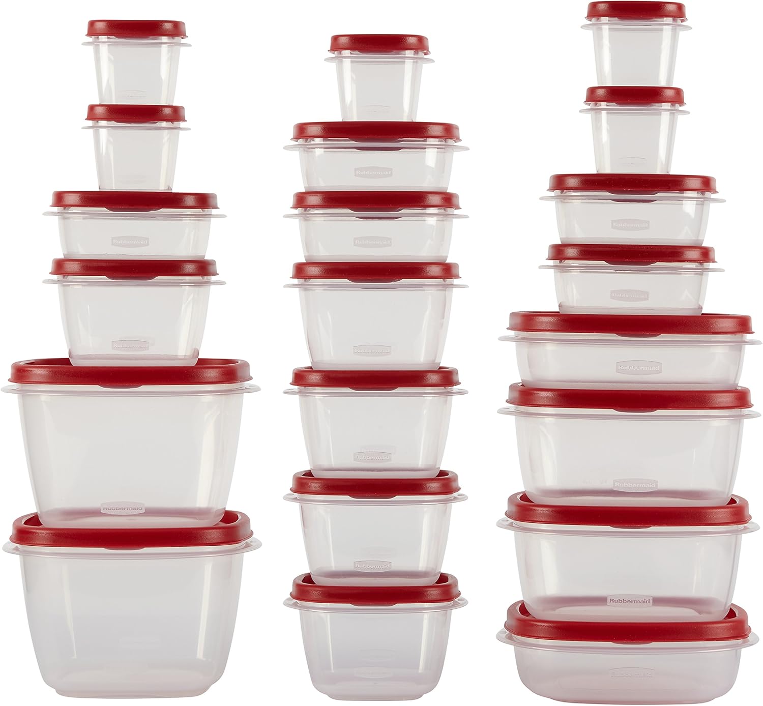 Rubbermaid Easy Find Lids Food Storage Containers, 42 Piece Set G863