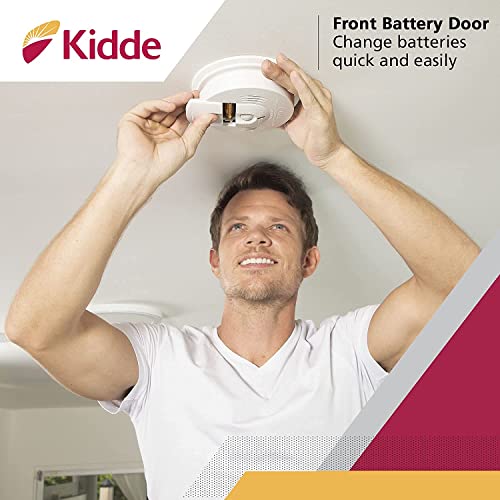 Kidde Smoke & Carbon Monoxide Detector with Voice Alerts, Battery Powered A301668