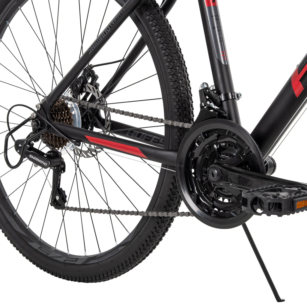 Huffy Rangeline 27.5 in Men's Mountain Bike, Black and Red P36945