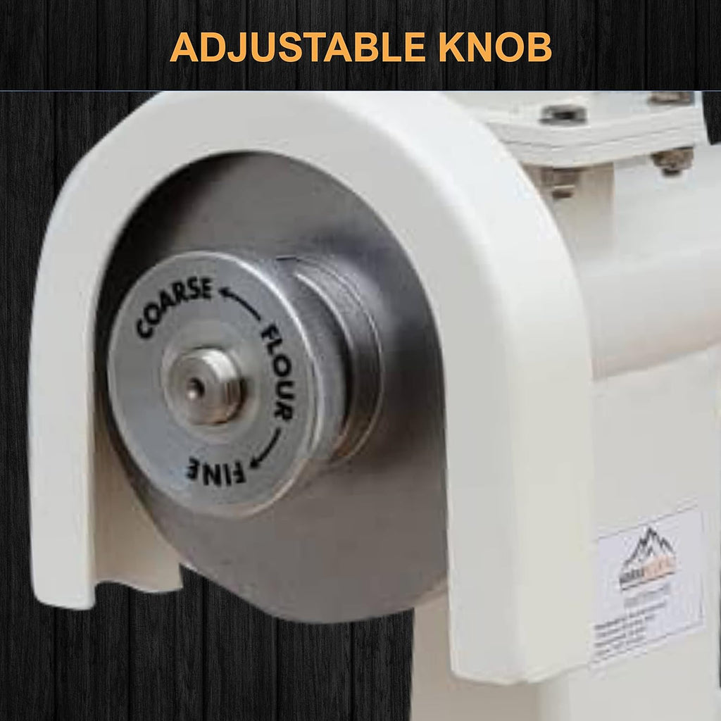 Manual Hand Grain Mill with Steel Disc for Flour, Corn, and Coffee Beans A70121