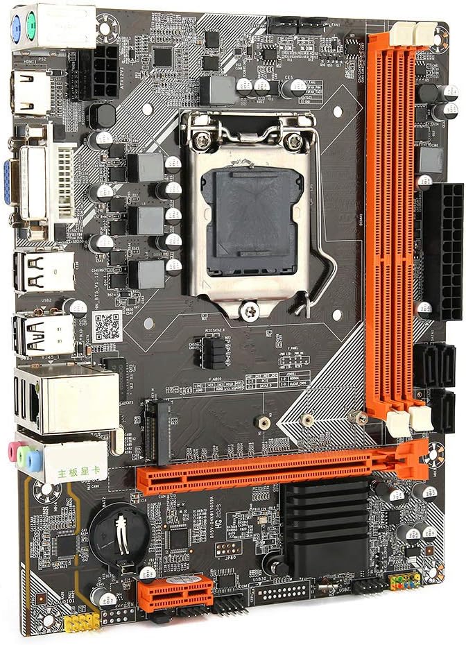 Desktop Computer Motherboard DDR3 LGA 1155 SATA Support NVME NGFF a7