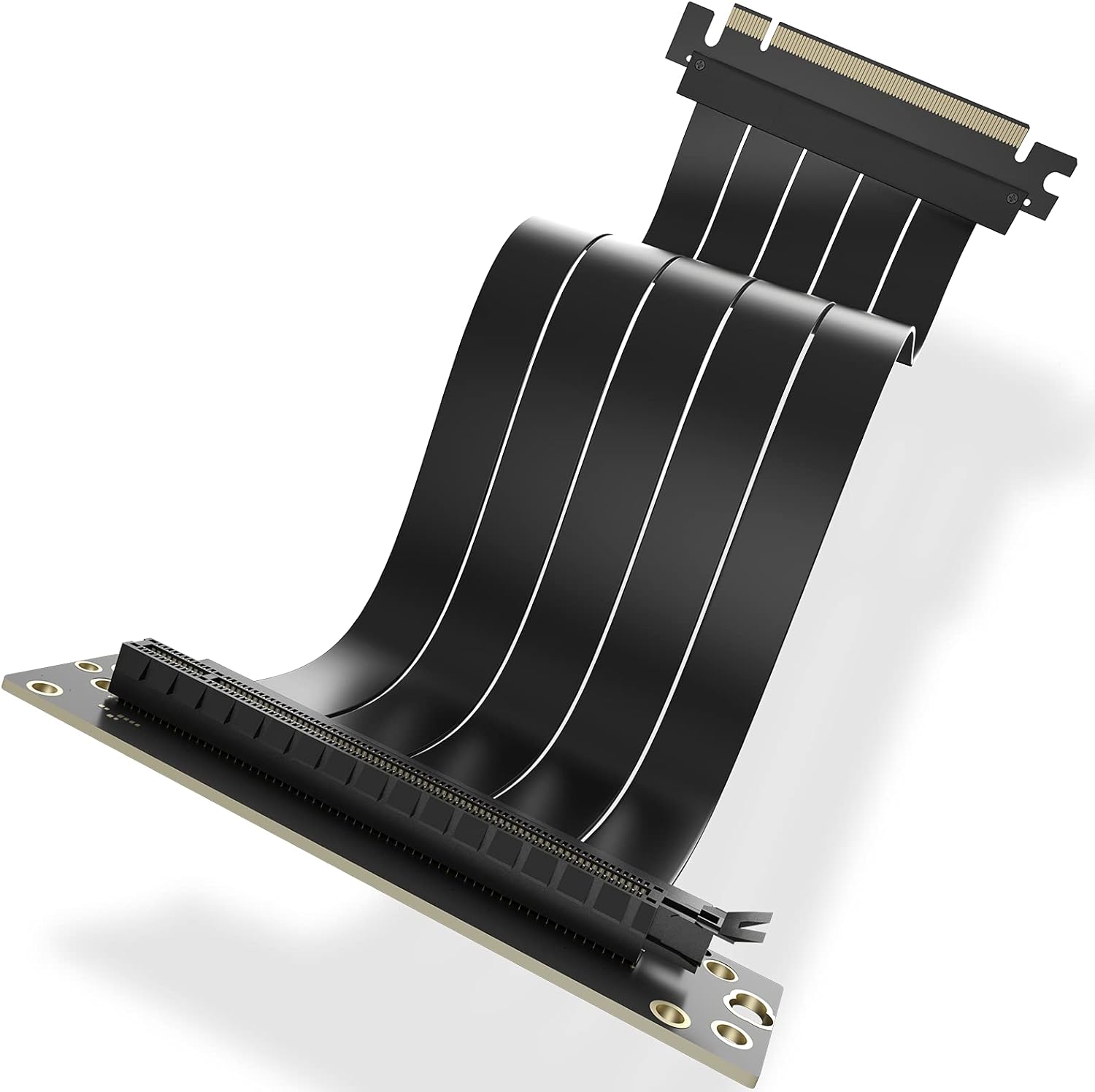 PCIE 4.0 16x Shielded Riser Cable for GPU Extension 20CM-90 k7