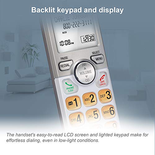 AT&T EL51103 DECT 6.0 Cordless Home Phone with Speakerphone and Caller ID O318095