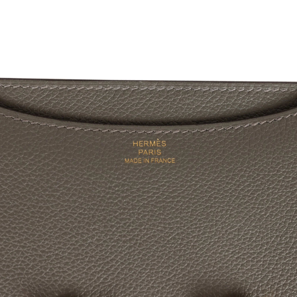 Constance 18 Gris Meyer Verso Evercolor Permabrass Hardware k7m
