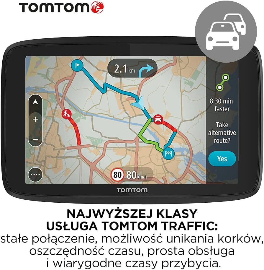 TomTom GO Essential 6 Inch Car Sat Nav with EU Maps and Traffic Alerts E62899