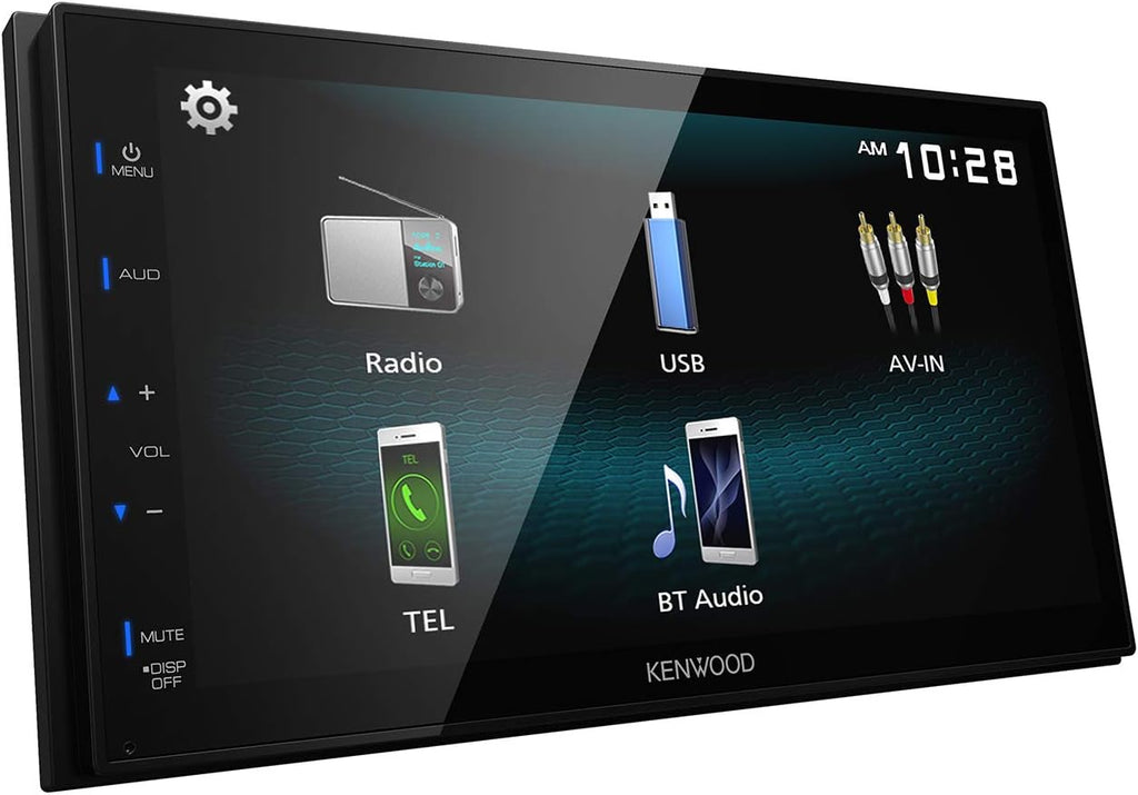 KENWOOD DMX125BT 6.8" Touchscreen Digital Media Car Stereo with Bluetooth X83939