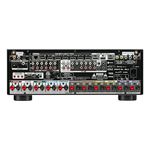 Denon AVR-X4800H 9.4-Ch 8K Home Theater Receiver N964529