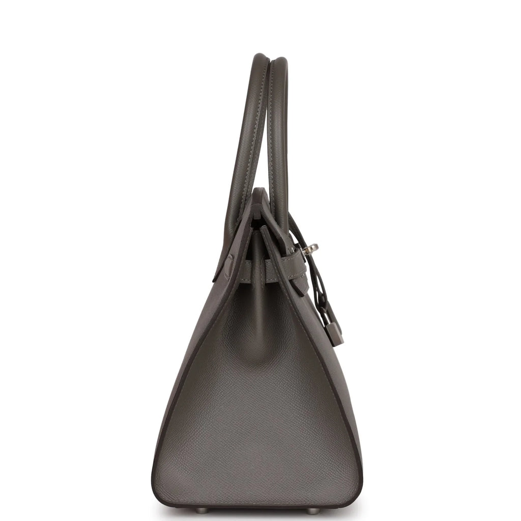Birkin Sellier 30 Gris Meyer Epsom Palladium Hardware k7