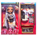 Rainbow High Rainbow Vision Royal Three K Pop &ndash; Tiara Song (Purple Lilac) Fashion Doll. 2 Designer Outfits to Mix & Match with Microphone Headset & Band Merch Playset, Gift for Kids 6-12 Years