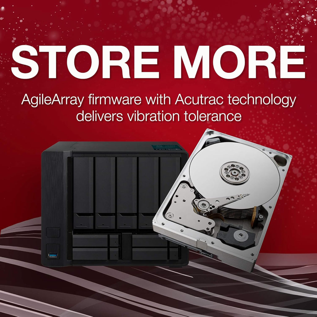 10TB NAS Internal Hard Drive CMR 3.5 Inch SATA 7200 RPM k7