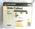 Black u0026 Decker Spacemaker Under Cabinet Electric Can Opener EC59D