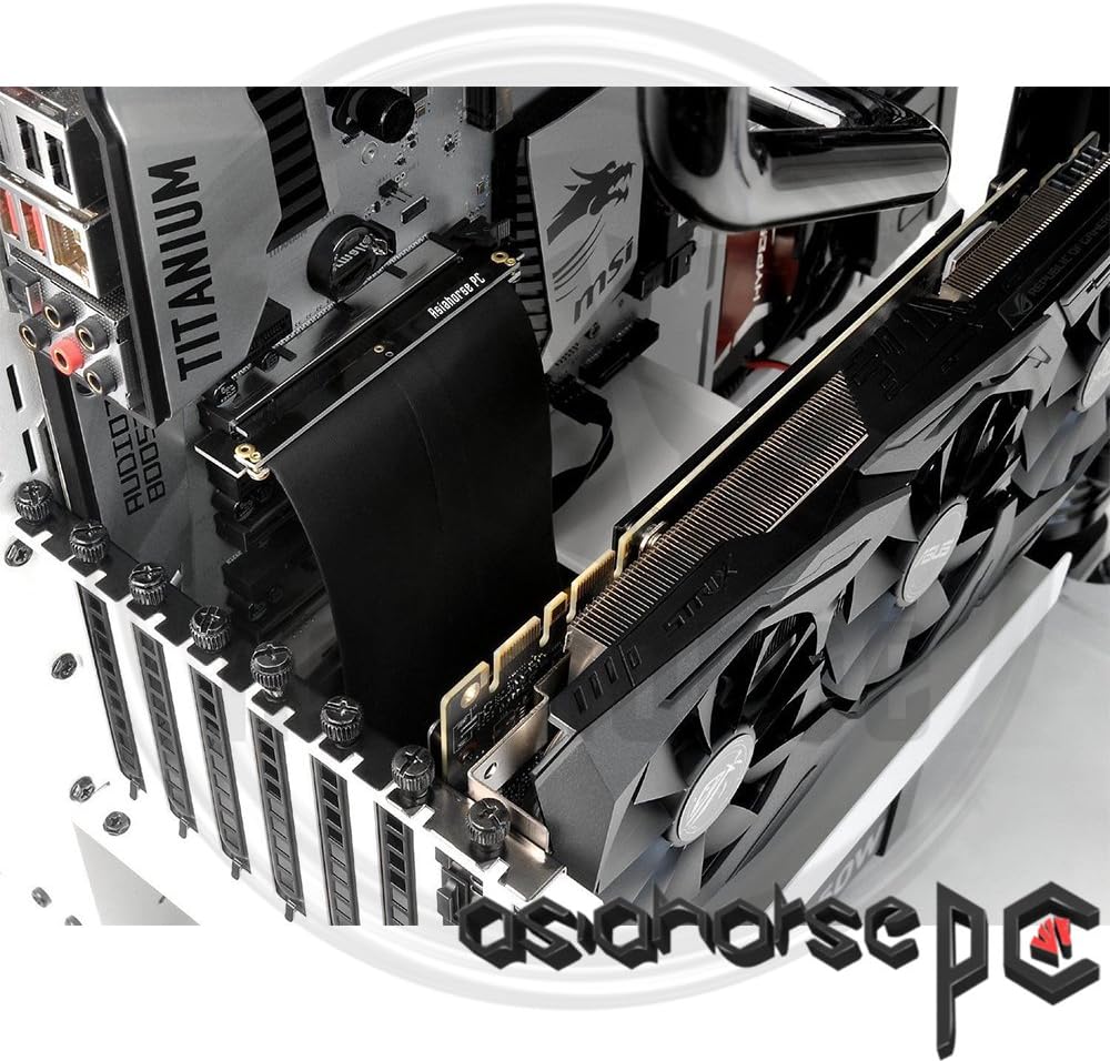 PCIE 4.0 16x Shielded Riser Cable for GPU Extension 20CM-90 k7
