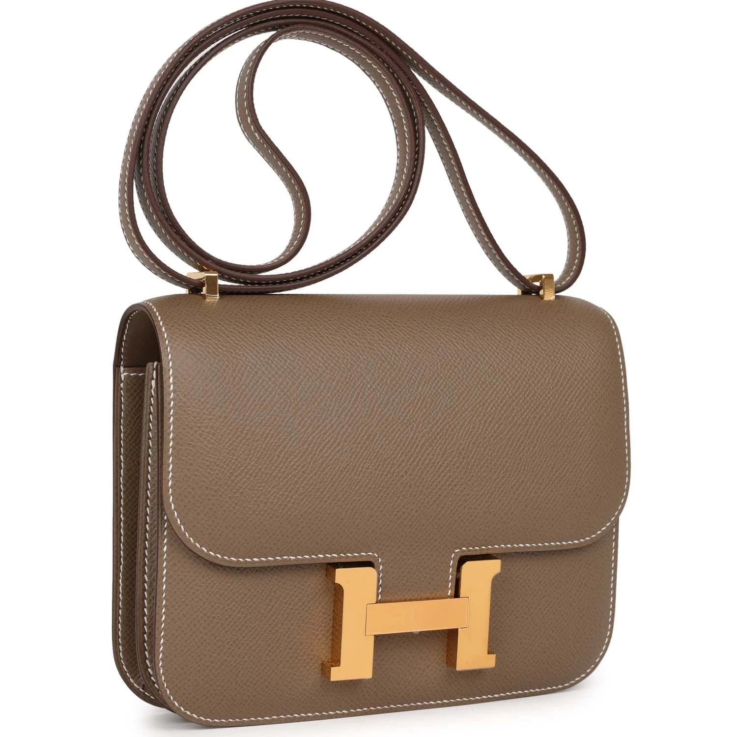 Epsom Leather Crossbody Bag 18cm k7q