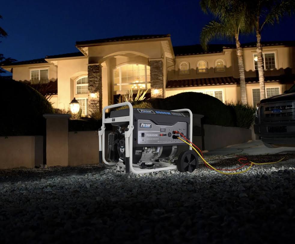 Portable Gas Generator 6000 Watt a7