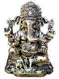 6.25" Lord Ganesh Statue/Ganesha Statue in Multicolor Antique Finish