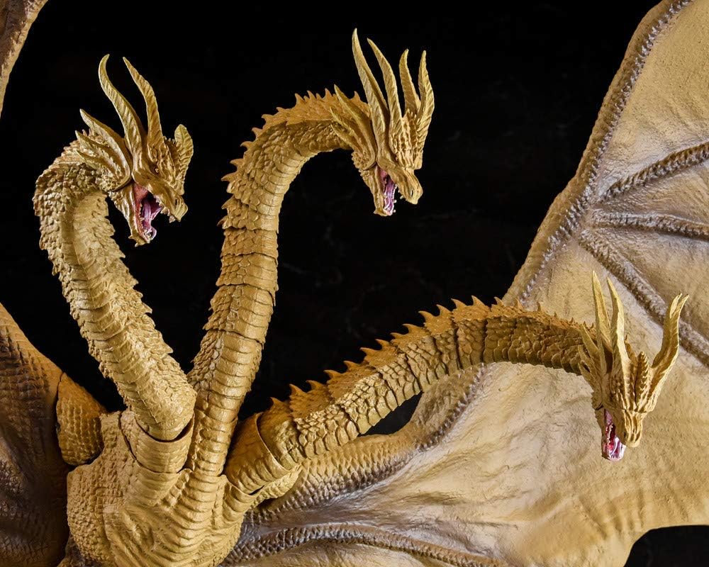 TAMASHII NATIONS Bandai S.H. MonsterArts King Ghidorah 2019 Action Figure J9554