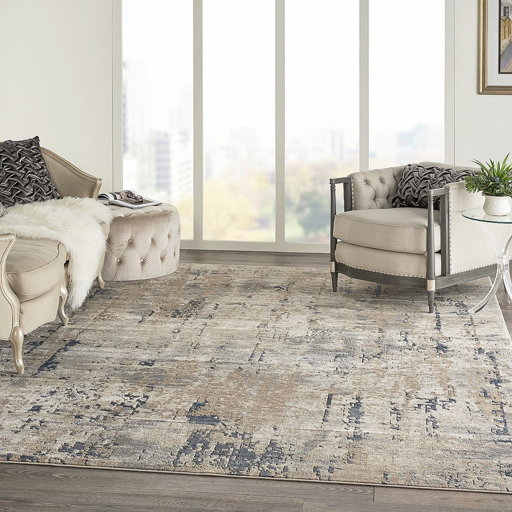 Nourison Concerto Beige/Grey 10' x 14' Area Rug T1249