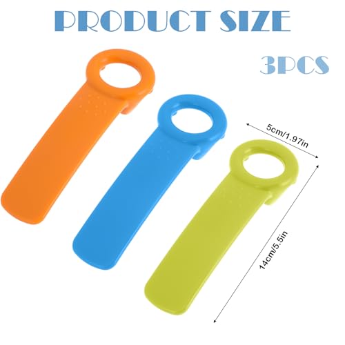 Giantree 3 Pcs Jar Opener for Weak Hands, Elderly & Children (Blue+Green+Orange) L4461