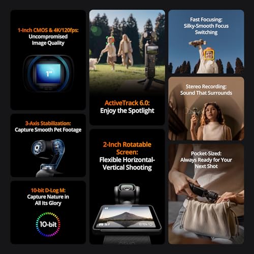 Vlogging Camera with 4K Video and 3-Axis Stabilization k7