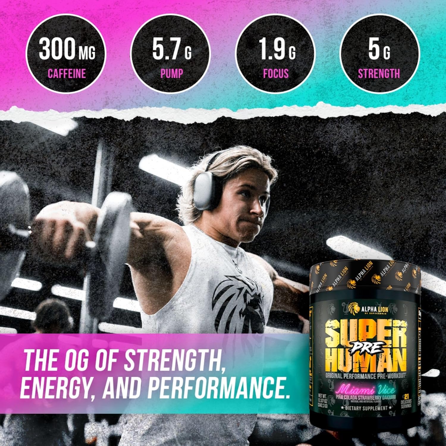 Pre Workout & Recovery Bundle, Energy Focus Muscle Growth 7k