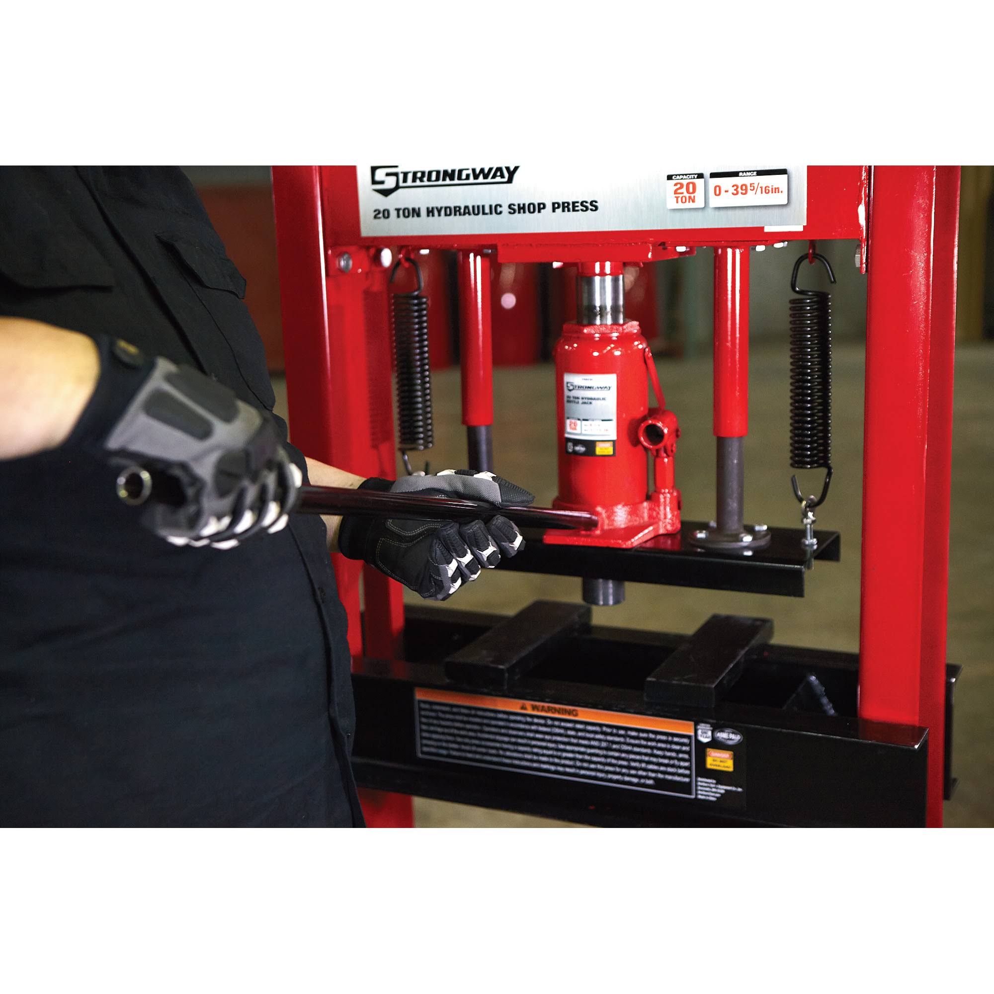 Hydraulic Shop Press 20 Ton a7