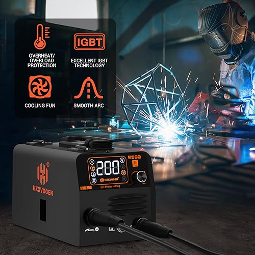 MIG Welder 110V Flux Core 3 in 1 Portable IGBT a7