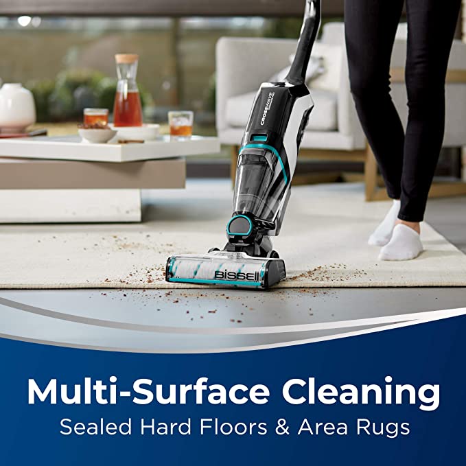 Cordless Wet-Dry Vacuum and Mop for Hard Floors & Rugs k7m