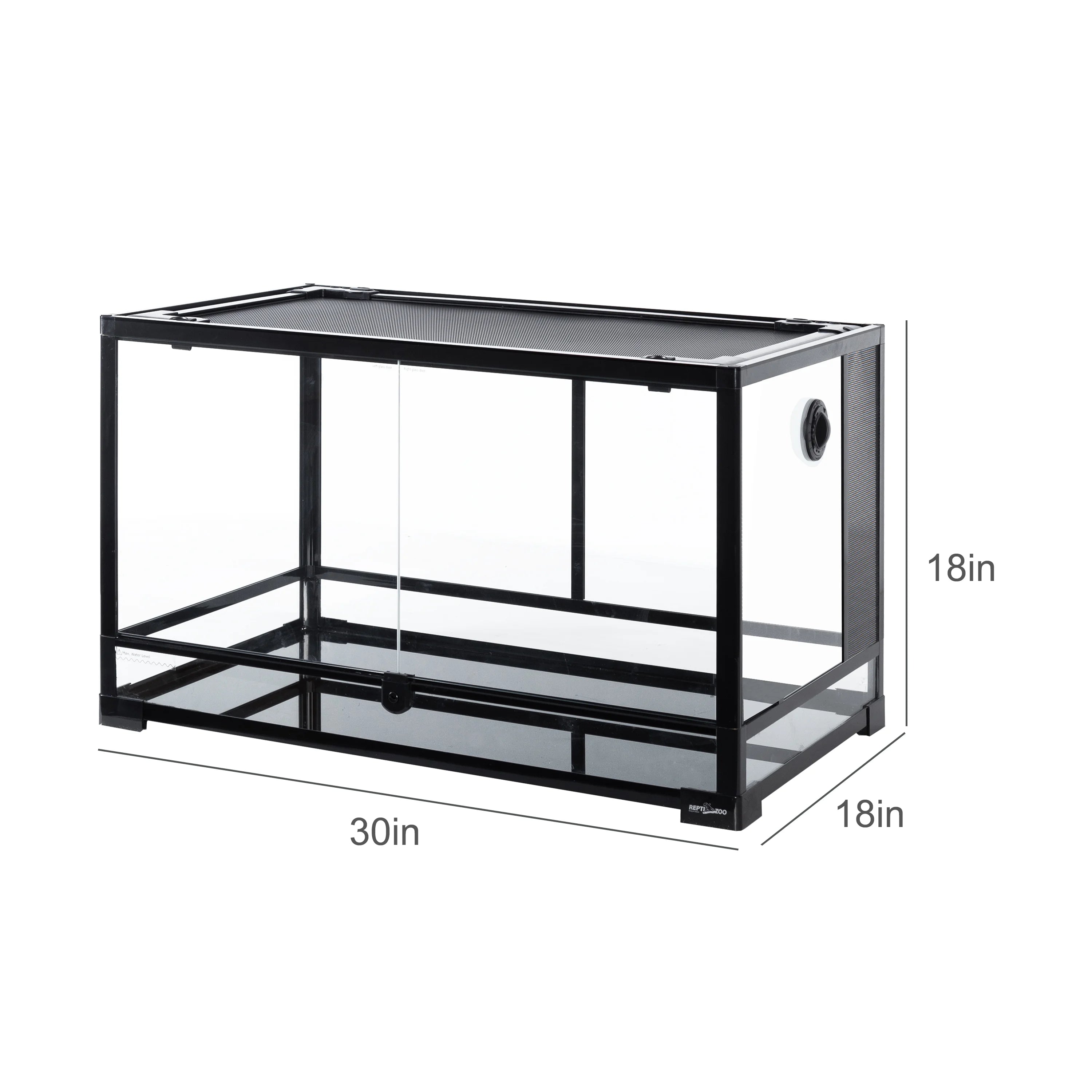Tempered Glass Reptile Terrarium 40 Gallon Front Opening a7