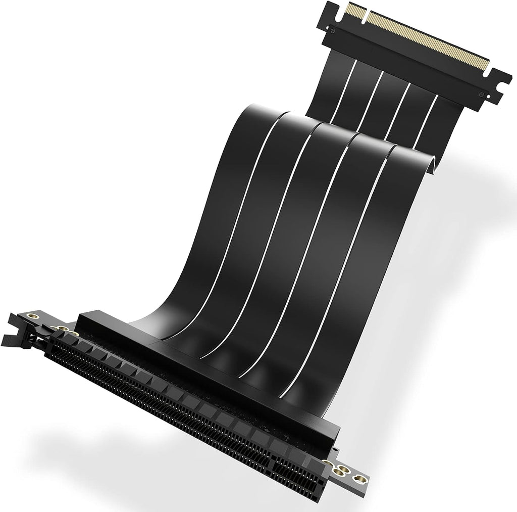 PCIE 4.0 16x Shielded Riser Cable for GPU Extension 20CM-90 k7