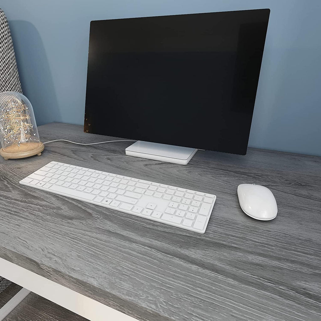 FunStick 24"x200" Grey Wood Contact Paper for Cabinets Countertops J345714