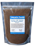 Axolotl Food, 1/16" Soft Moist Sinking Crumbles, Rangen's Salmon Sinking Crumbles for Baby Axolotl. Also Shrimp, Snails, Crabs, Crayfish, Plecos, Catfish, All Tropical Fish...3-lb Bag