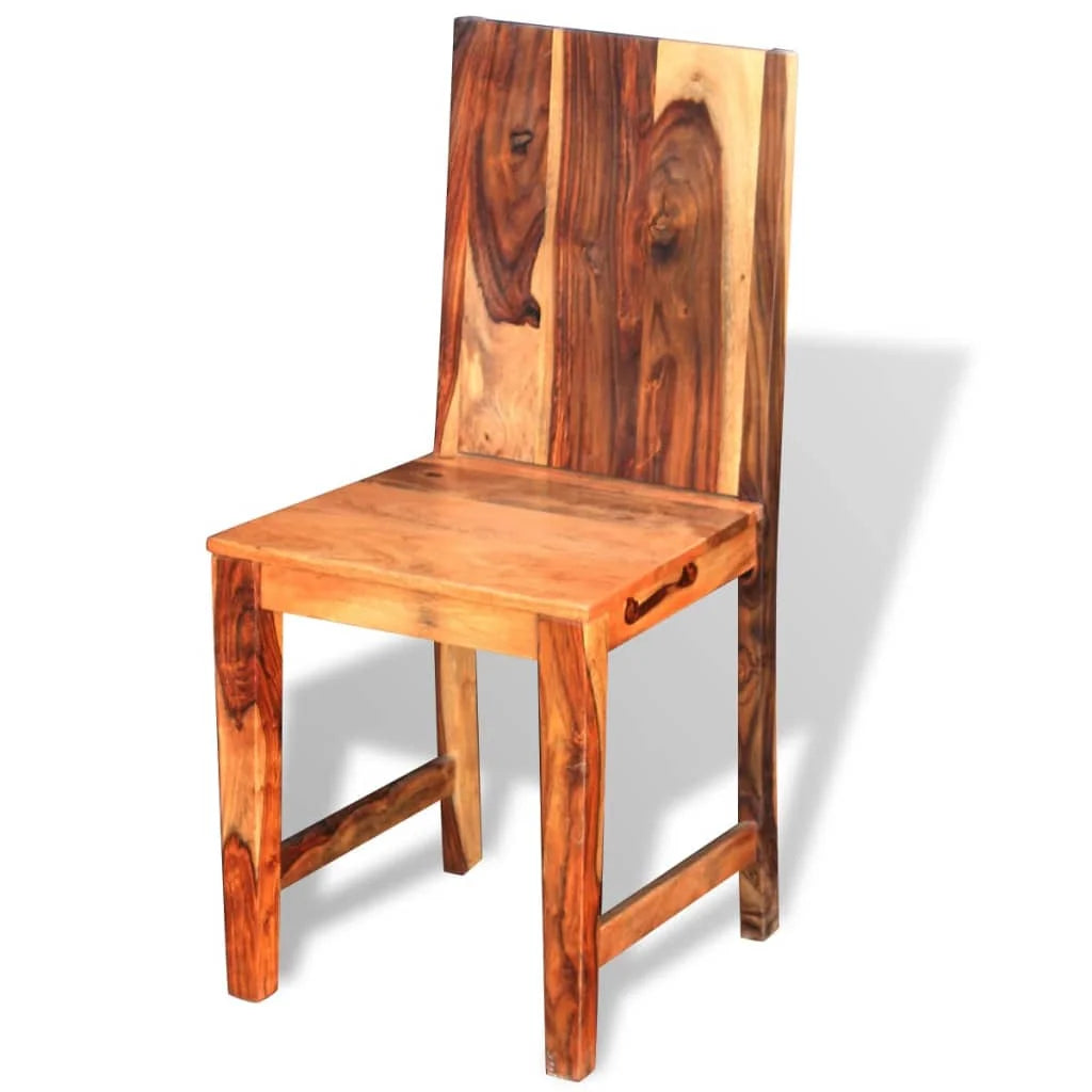 Aibecy Dining Chairs 4 pcs Solid Sheesham Wood K619