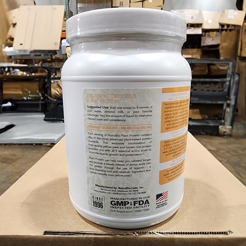Plant Protein Powder Vanilla Wafer 20g Per Scoop A7