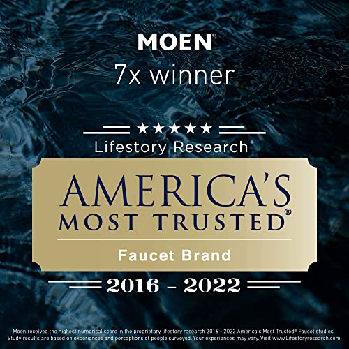 Moen 7871BL One-Handle High Arc Kitchen Faucet, Matte Black Q2563