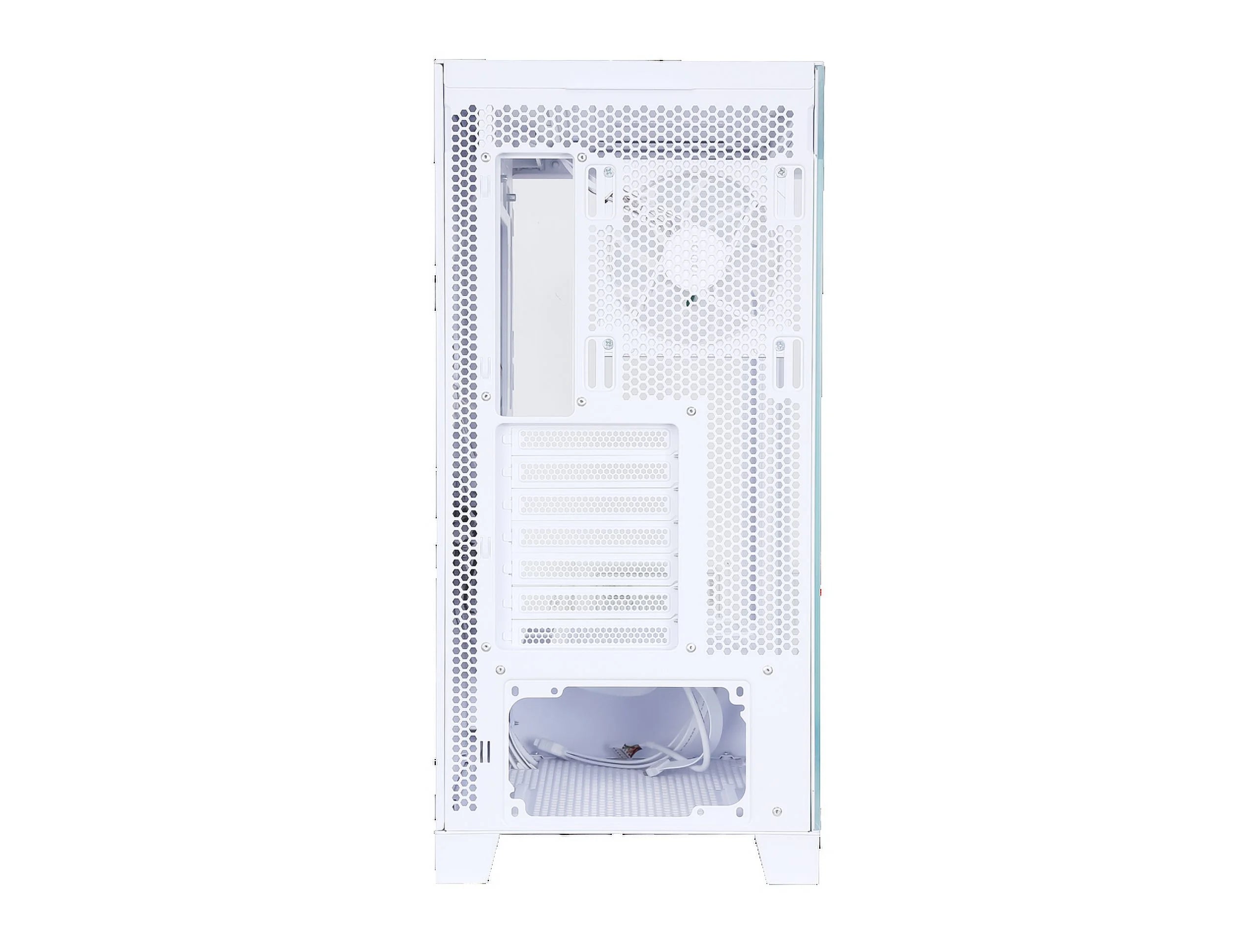 Sama Neview 2351 White Dual USB3.0 Type C Tempered Glass ATX Mid Tower Gaming Computer Case W792597