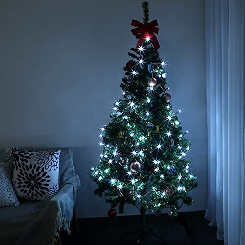 Cool White LED Christmas Lights 25ft Outdoor Waterproof String X7