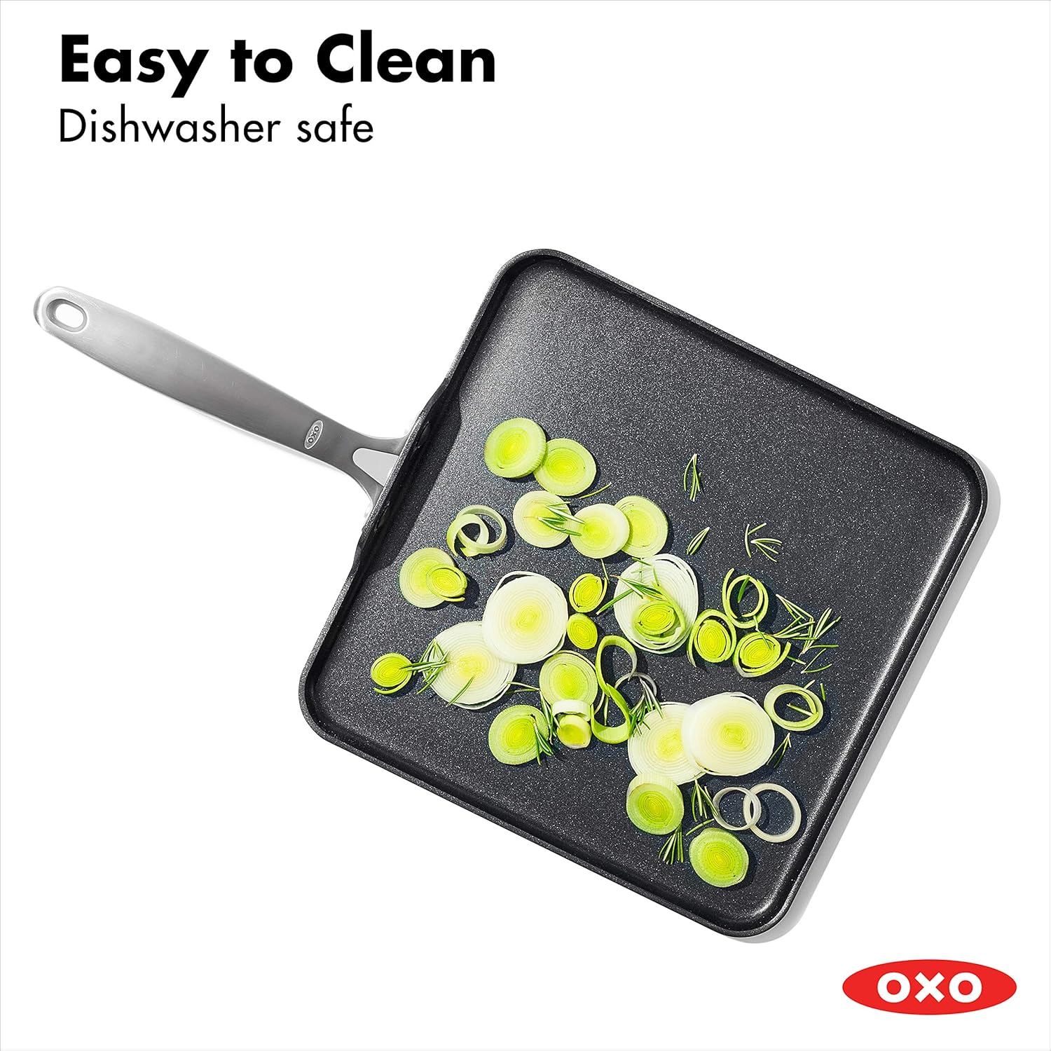 OXO Good Grips Pro Nonstick Pancake Griddle Pan, 11", Gray J417824