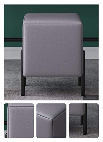 Luxury Dressing Vanity Table with Stool, Round Mirror, 2 Drawers, White Q54953