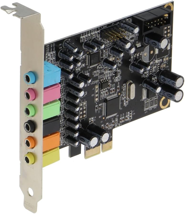 PCIe 7.1 Channel Sound Card with SPDIF Bracket k9x