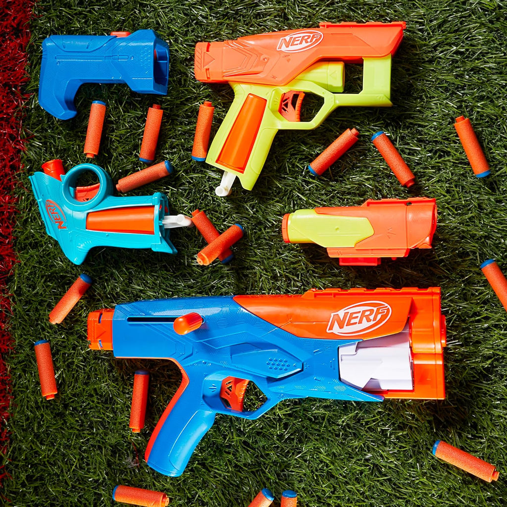 Nerf N Series Gear Up Pack, 3X Blasters, 18 N1 Darts, Ages 8+ N608