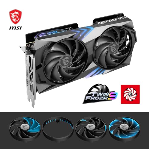 Graphics Card 8GB GDDR6 PCIe 4.0 DLSS3 k7