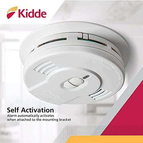 Kidde Smoke Detector, 10-Year Battery, LED Indicators T701