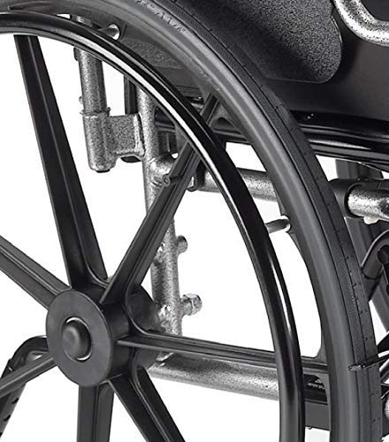 Wheelchair for Adults Folding 18 Inch Seat with Legrests k7m